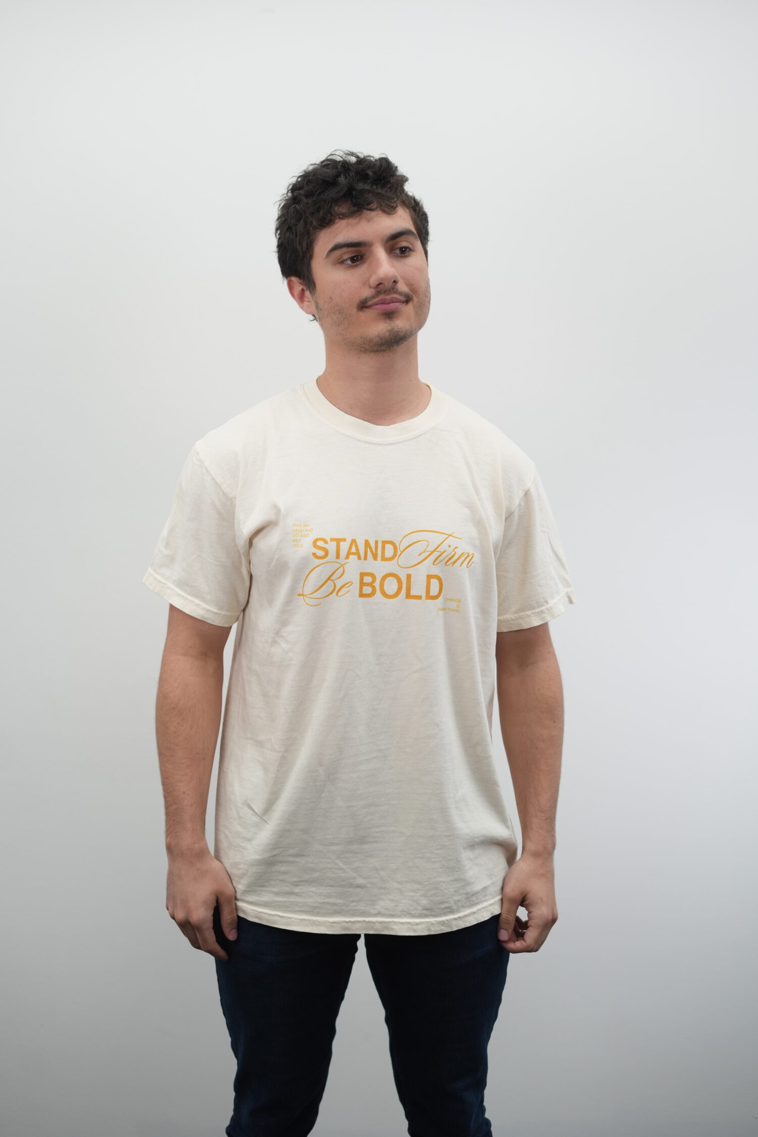 "Stand Firm Be Bold" - Change Is Everything Tee from Vessel Worship - Image 3