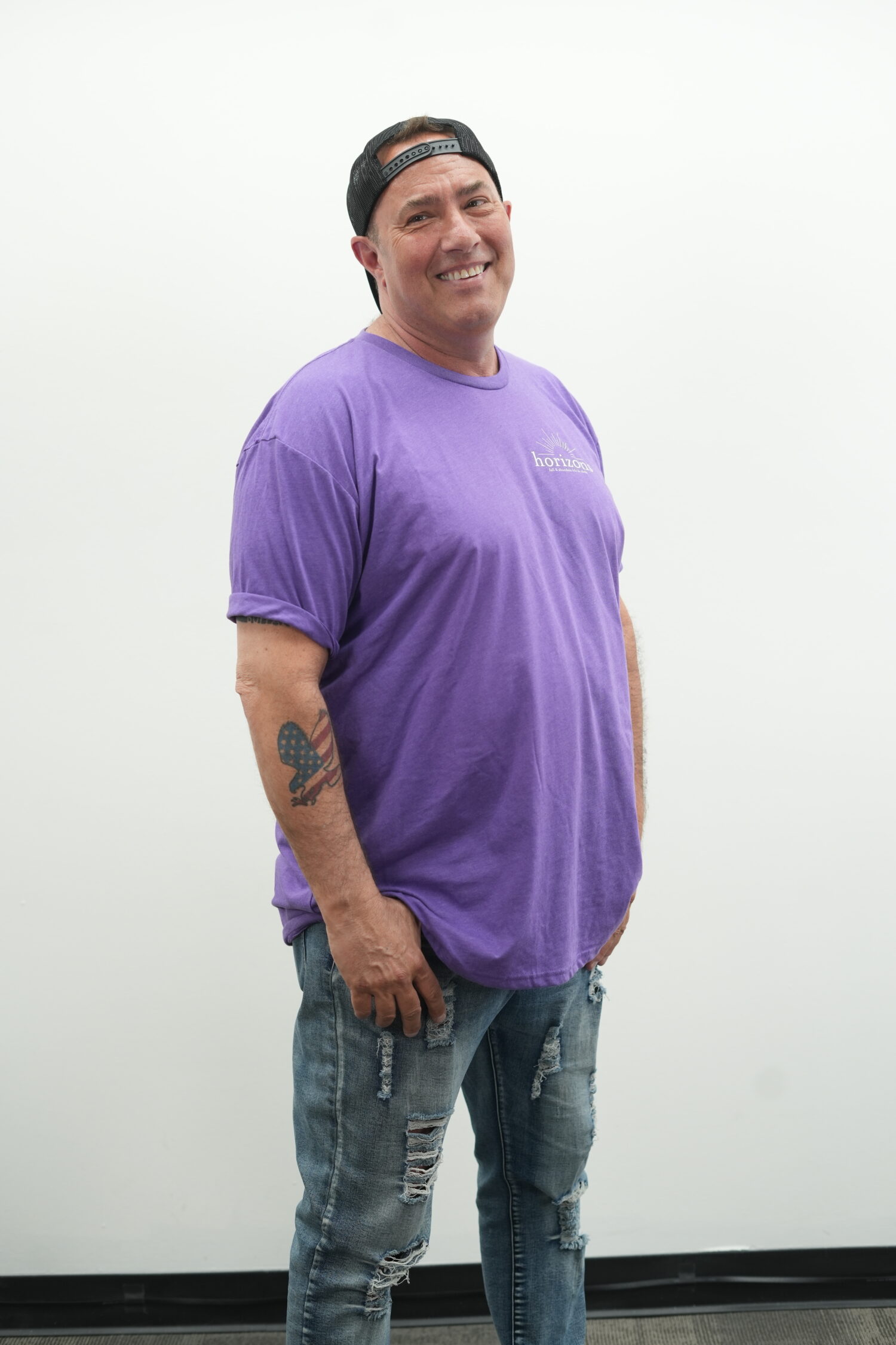 (Additional Plus Sizing) Horizons Logo Tee - Image 3