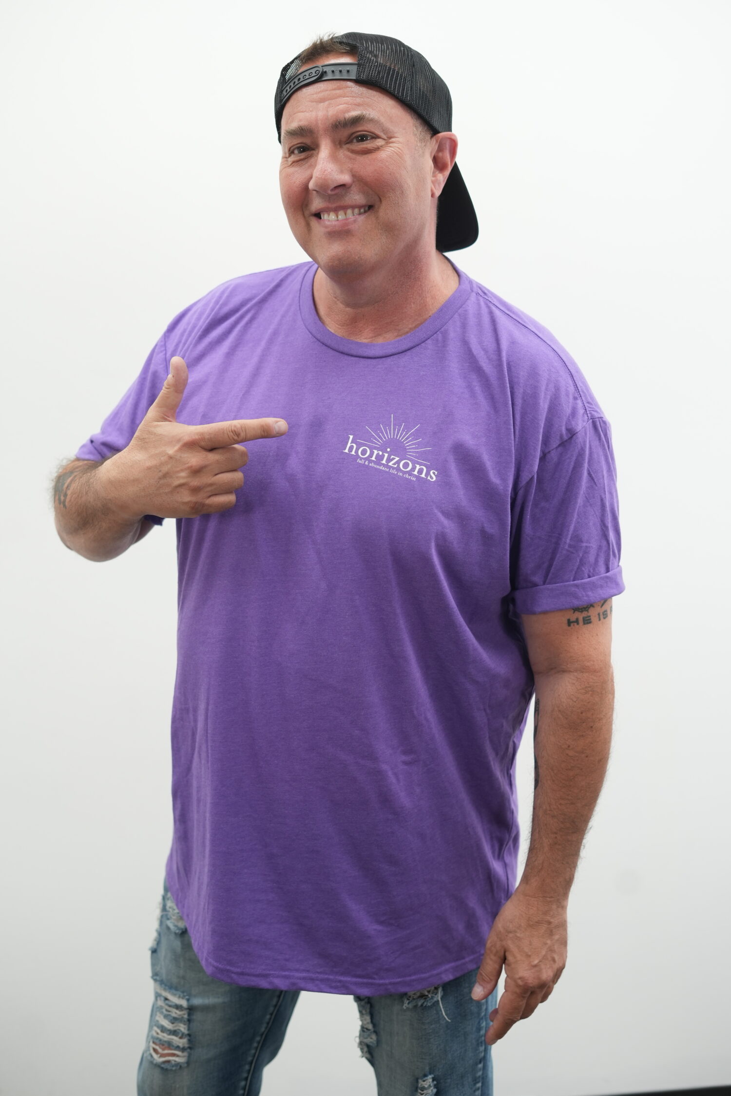 (Additional Plus Sizing) Horizons Logo Tee - Image 5