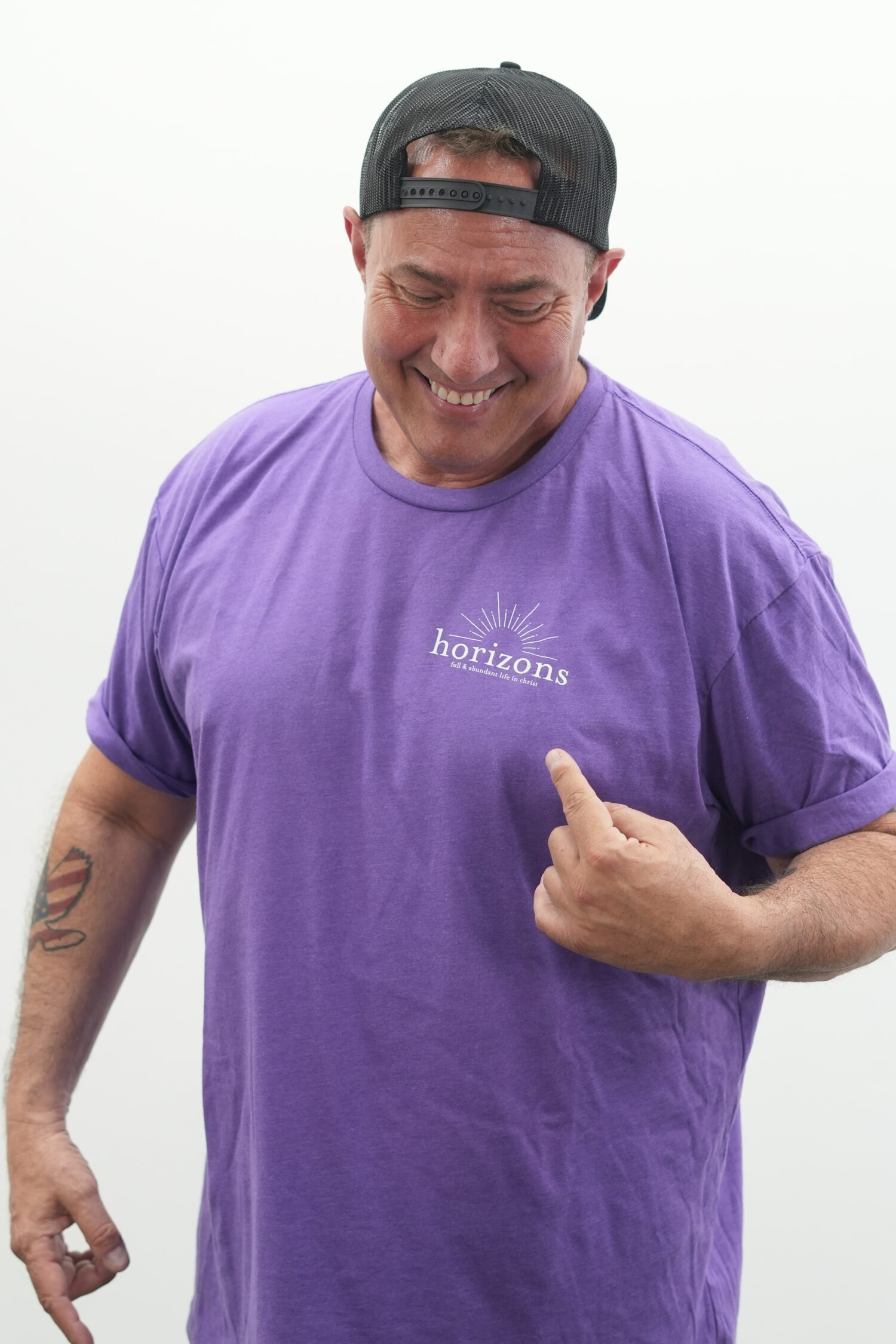(Additional Plus Sizing) Horizons Logo Tee