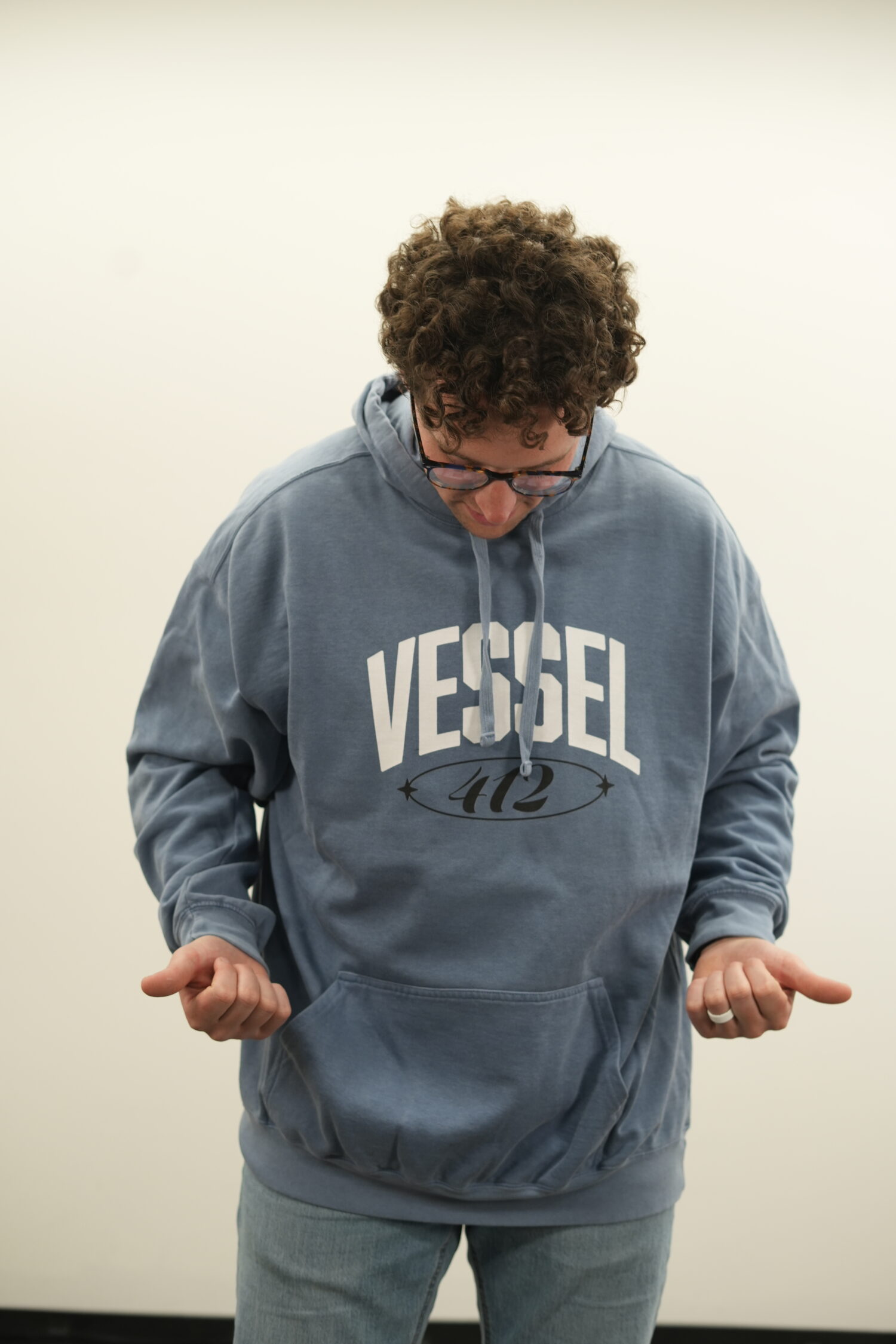 Vessel 412 Logo Hoodie - Image 4